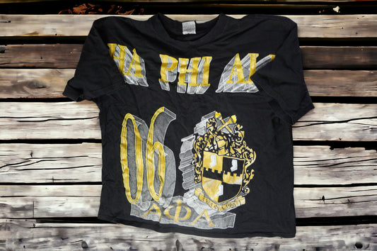 Vintage 1993 Alpha Phi Alpha Fraternity Crest T-Shirt