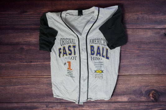 Vintage 'Original Fast Ball' Graphic Baseball Tee