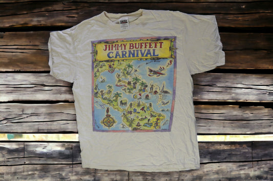 Vintage 1998 Jimmy Buffett Carnival Tour T-Shirt